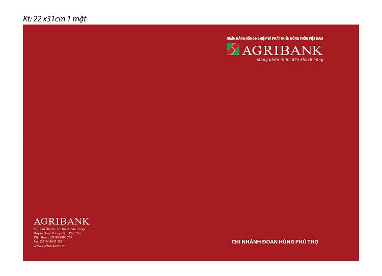 Kẹp file cho ngân hàng agribank